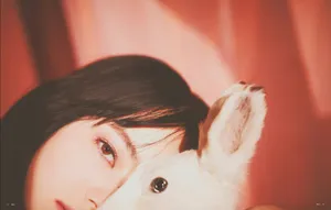小松菜奈粉红少女心写真图片