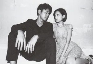 妻夫木聪水原希子黑白合体写真图片第1张