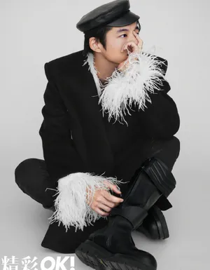 坂口健太郎蕾丝西装造型帅气写真_2
