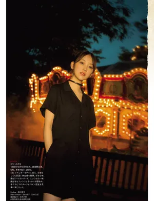 堀未央奈游乐园甜美写真_4