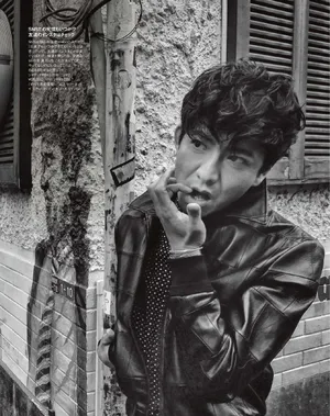 木村拓哉黑白风质感写真图片_7