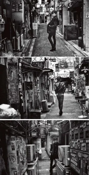 木村拓哉黑白风质感写真图片_8