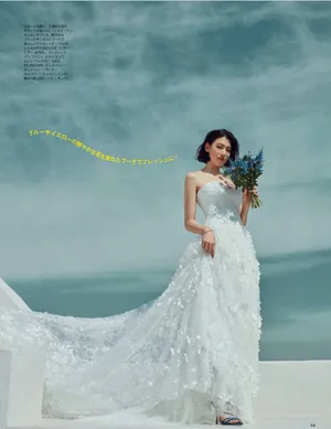 三吉彩花性感婚纱写真图片_5