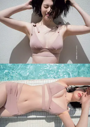 三吉彩花海边性感写真图片_4