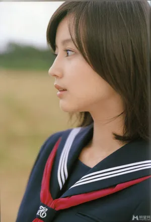 堀北真希校服清纯图片_2