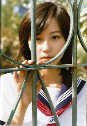 堀北真希校服写真清纯动人_5