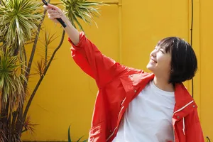 新垣结衣短发甜美治愈写真图片_5