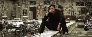 小栗旬日本热血高校痞气动图截图gif