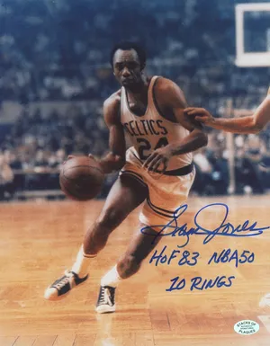 NBA名人堂“Mr.Clutch”萨姆·琼斯球星图片_8