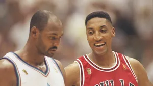 NBA名人堂“蝙蝠侠”斯科蒂·皮蓬球星图片_6