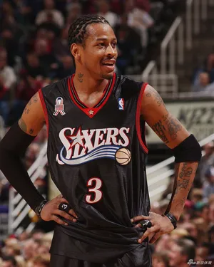 NBA名人堂“答案”阿伦·艾弗森球星图片_5