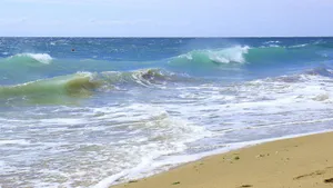 唯美海浪图片大全_6