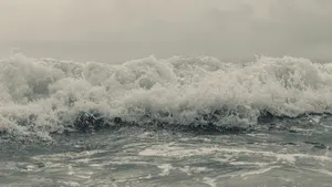 唯美海浪图片大全_11