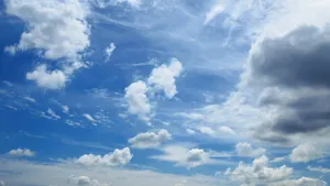 高清蓝天白云图片大全_9