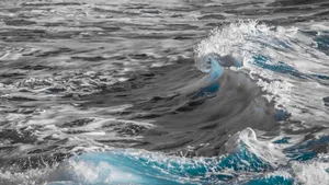 汹涌的海浪图片_9