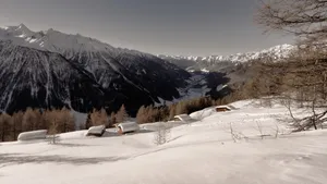极寒之地雪原图片_8