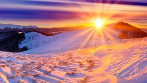 唯美雪景图片大全壁纸_3