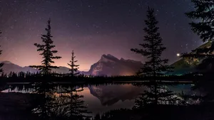 落基山脉风景图片壁纸_8
