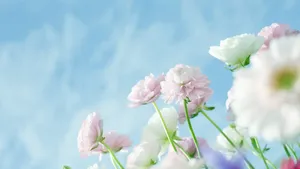 清闲淡雅的花朵图片_2