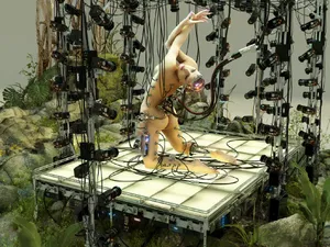 LadyGaga科幻未来风写真图片