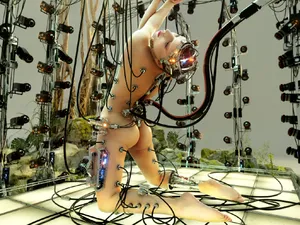 LadyGaga科幻未来风写真图片_2