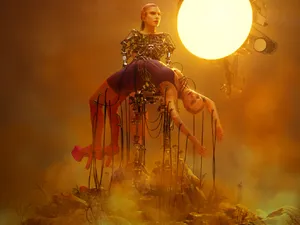 LadyGaga科幻未来风写真图片_4
