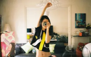 陈瑜清爽运动风自拍图片_2