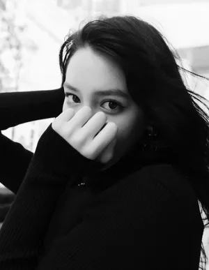 李诗颖黑白质感写真图片