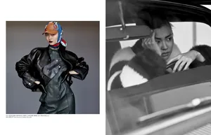超模陈瑜冬日个性优雅写真图片_2