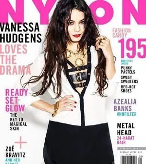 Vanessa Hudgens凡妮莎哈金斯《Nylon》杂志封面写真