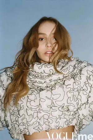 Lily Rose Depp莉莉 罗丝 德普《Vogue》杂志写真图片_6