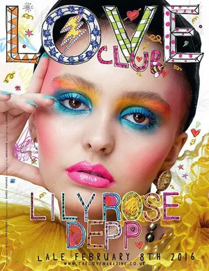 Lily Rose Depp莉莉 罗丝 德普《Love》封面写真图片_5