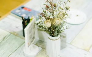 室内小清闲花卉图片_9