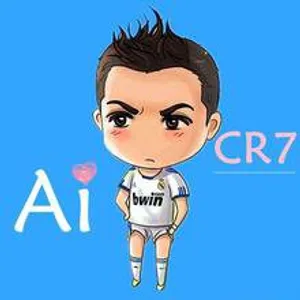 足球巨星c罗漫画形象图片第一辑第1张