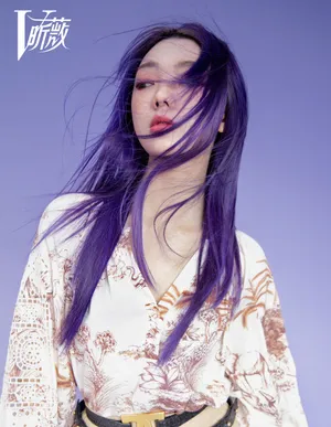 李紫婷摩登女郎飒爽大片写真图片