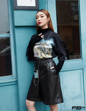 李紫婷性感甜酷写真图片第4张