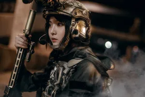 郑乃馨特种兵造型酷感写真图片_3