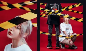 郑乃馨银发清爽写真图片第1张