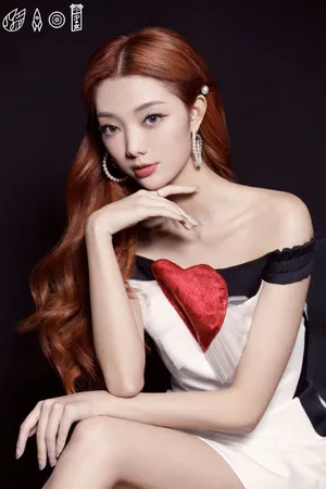 李紫婷橘发优雅写真图片_6