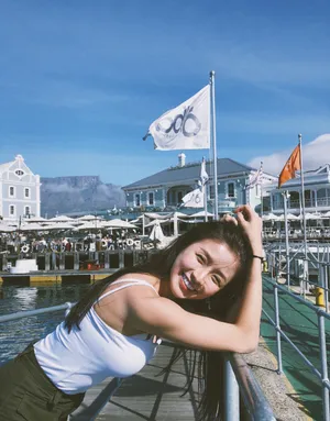 蔡卓宜高挑性感旅拍照图片_3