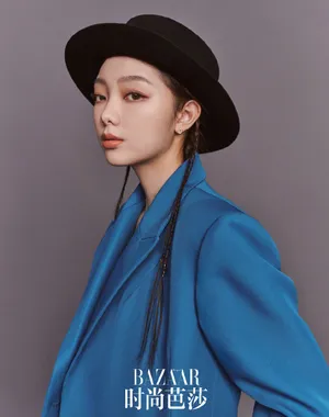 李紫婷超A辫子头写真图片_6