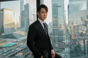 吴尊绅士儒雅写真图片