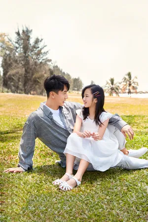 吴尊父女温馨杂志封面写真图片_4