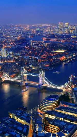 英国伦敦的夜景_1