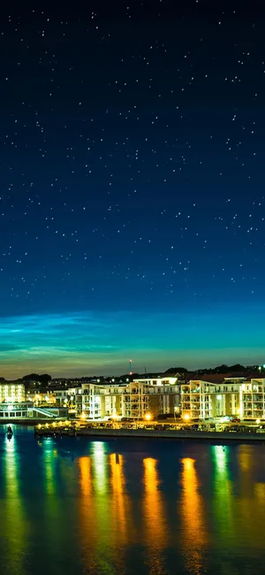 海上城市夜景