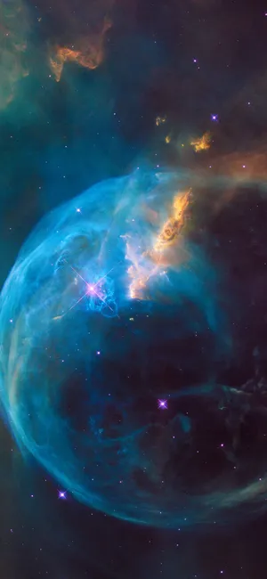 空间极光星云