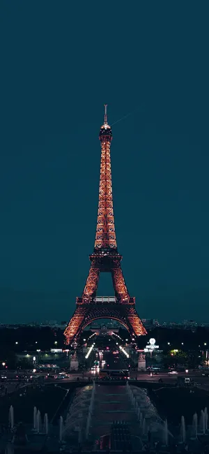 埃菲尔铁塔唯美夜景