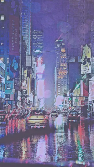 复古纽约城雨_1