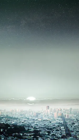 夜空大城市