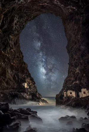 明星 海 天文学 宇宙 银河 银河系 洞穴 海湾